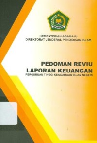 Pedoman reviu laporan keuangan perguruan tinggi keagamaan islam negeri