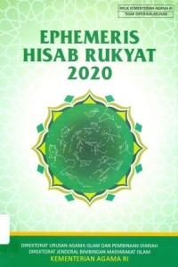 Ephemeris Hisab Rukyat 2020