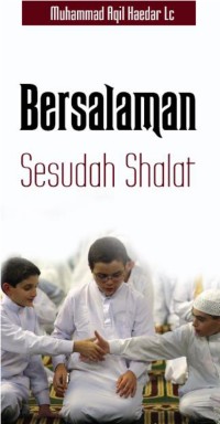 Bersalaman Sesudah Shalat