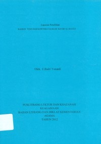 Kajian Teks dan Konteks naskah Kitab Al-Banat