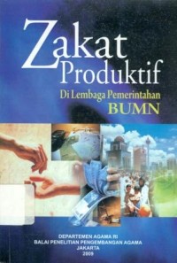 Zakat Produktif di Lembaga Pemerintahan BUMN