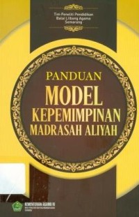 Panduan Model Kepemimpinan Madrasah Aliyah