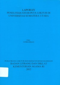 Penelitain Studi Peta Lektru Universitas Sumatera Utara