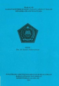 Makalah Kajian Kontribusi Kesultanan Langkat Dalam Dinamika Islam Nusantara