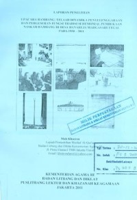 Laporan Penelitian Upacara Rambang : Telaaah Dinamika Penyelenggaraan Dan Pergeseran Fungsi Tradisi Seremonial Pembukaan Naskah Rambang Di Desa Danareja Marga Sari Tegal. Pada 1950-2011