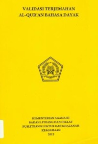 Validasi Terjemahan Al-Qur'an Bahasa Dayak