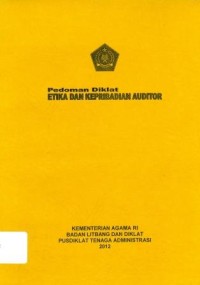 Pedoman Diklat Etika Dan Kepribadian Auditor