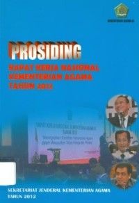 Prosiding Rapat Kerja Nasional Kementerian Agama Tahun 2012