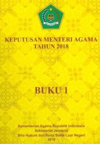 Himpunan Peraturan Menteri Agama  Tahun 2018 Buku 1