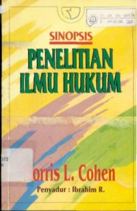 Sinopsis Penelitian Ilmu Hukum