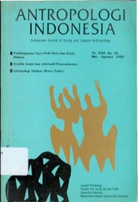 Antropologi Indonesia Vol.32 No.2 Mei-Agustus 2011