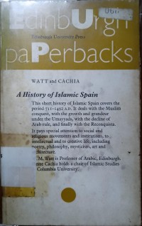 A History of Islamic Spain