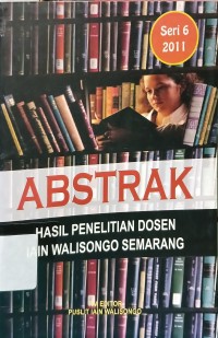 Abstrak Hasil Penelitian Dosen IAIN Walisongo Semarang