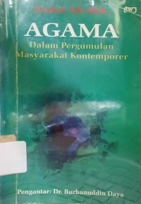 Agama Dalam Pergumulan Masyarakat Kontemporer