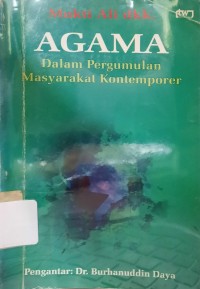 Agama Dalam Pergumulan Masyarakat Kontemporer