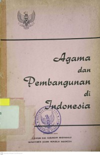 Agama dan Pembangunan di Indonesia