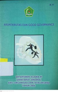 Akuntabilitas dan Good Governance