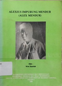 Alexius Impurung Mendur (ALEX MENDUR)