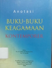 Anotasi Buku-buku Keagamaan Kontemporer