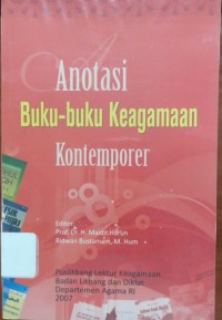 Anotasi Buku-buku Keagamaan Kontemporer