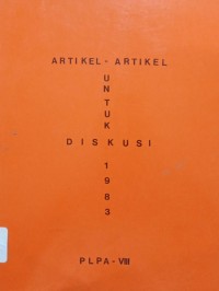 Artikel-artikel untuk Diskusi 1983 PLPA VIII