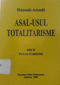 Asal-Usul Totaliterisme Jilid II : Imperialisme