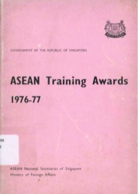 ASEAN Training Awards 1976-1977