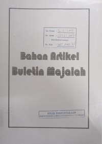 Bahan Artikel Buletin Majalah