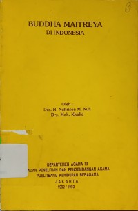 Image of Buddha Maitreya di Indonesia