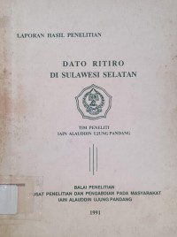 Dato Ritiro di Sulawesi Selatan