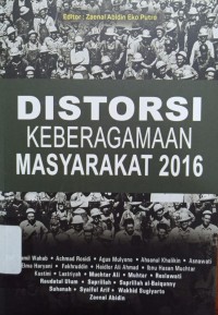 Distorsi Keberagamaan Masyarakat 2016