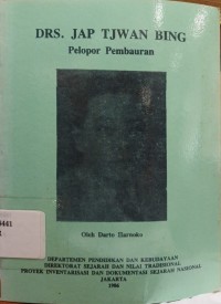 Drs. Jap Tjwan Bing : Pelopor Pembauran