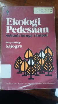 Ekologi Pedesaan : Sebuah Bunga Rampai