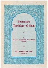 Elementary Teachings of Islam