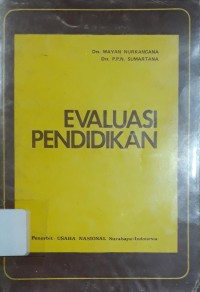 Evaluasi Pendidikan