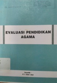 Evaluasi Pendidikan Agama