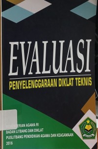 Evaluasi Penyelenggaraan Diklat Teknis