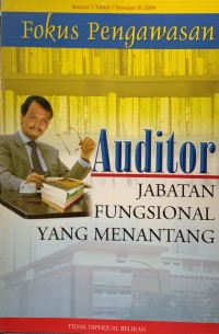 Fokus Pengawasan Nomor 3 Tahun I Triwulan III 2004
