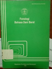 Fonologi Bahasa Dani Barat