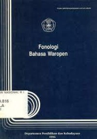 Fonologi Bahasa Waropen