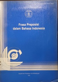 Frasa Preposisi Dalam Bahasa Indonesia