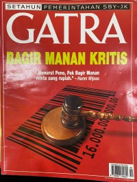 Gatra Nomor 49 Tahun XI, 22 Oktober 2005