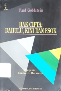 Hak Cipta: Dahulu, Kini dan Esok