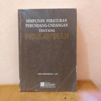 Himpunan Peraturan Perundang-undangan Tentang Perkawinan