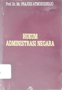 Hukum Administrasi Negara