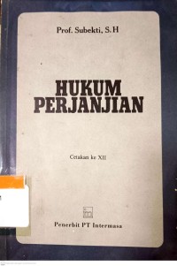 Hukum perjanjian