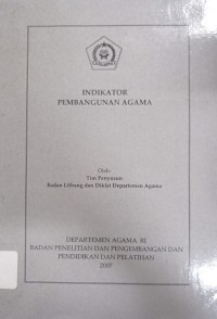 Indikator Pembangunan Agama