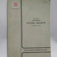 Informasi Potensi Industri Periode Maret 1983