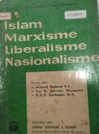 Islam Marxisme Liberalisme Nasionalisme