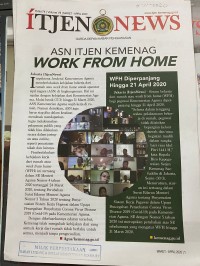 Itjen News Edisi 74 Volume VII Maret-April 2020